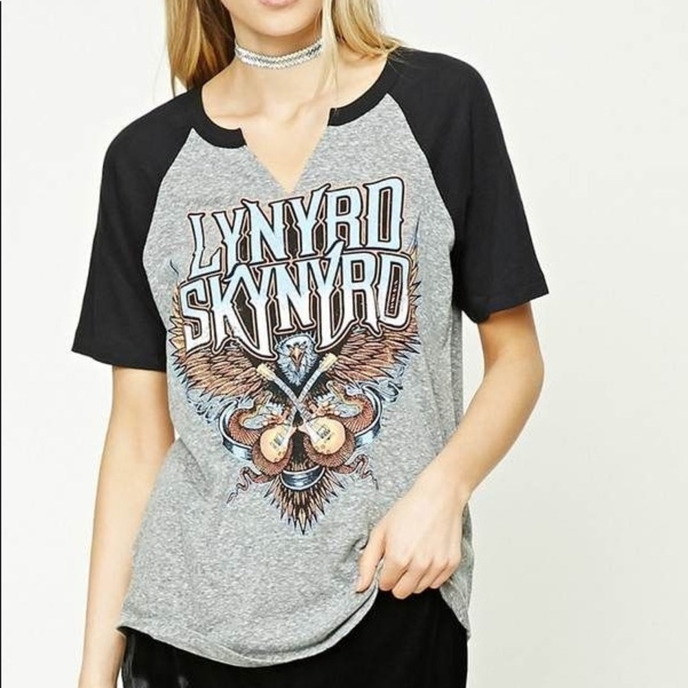 Forever 21 Lynyrd Skynyrd Graphic Tour Tee